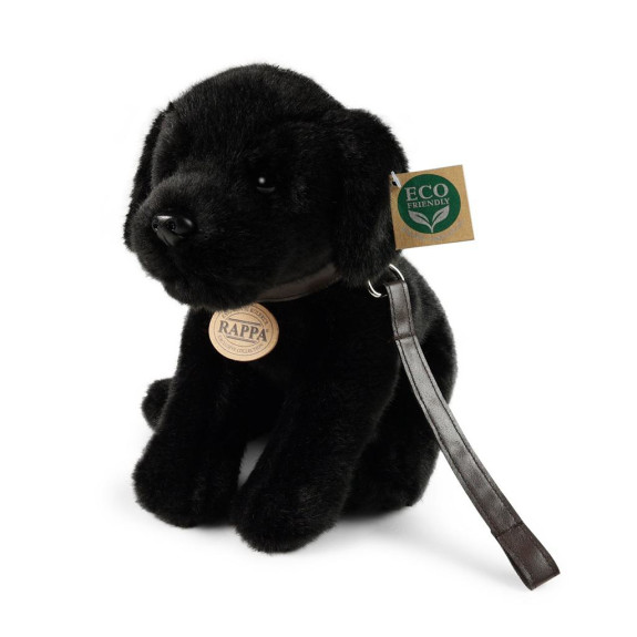 Plyšový pes labrador černý 25 cm Rappa