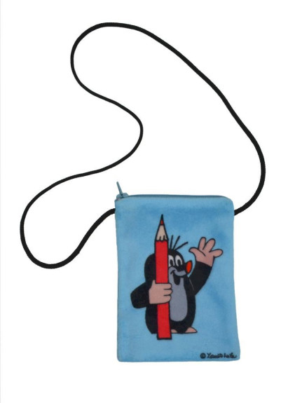 Taštička na krk 10 x 15 cm, Krtek 