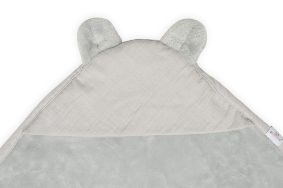 Deka s kapucí Koala mušelínová 95 x 95 cm Babymatex