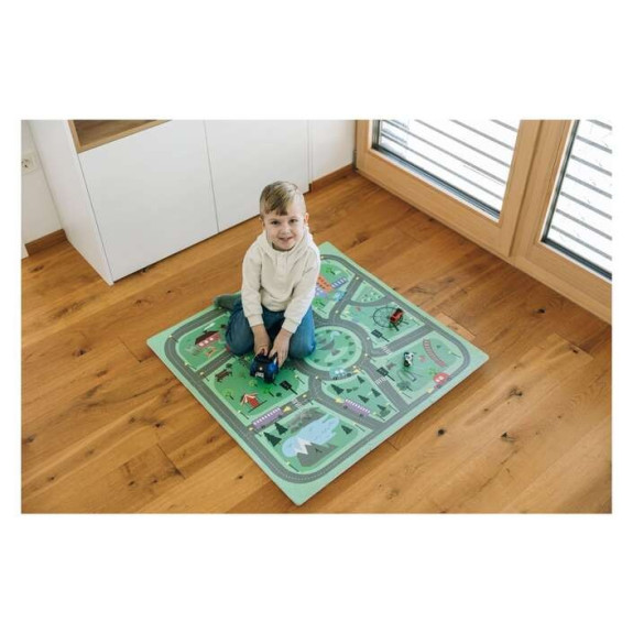 Pěnová hrací podložka Free2Play Puzzle 9 ks Road Freeon