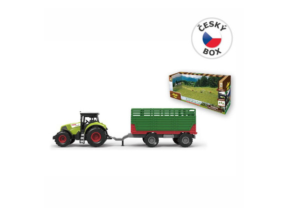 Traktor s přívěsem