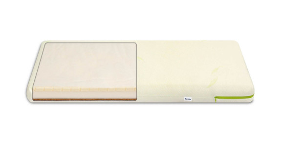 Matrace 90x40 cm latex-pěna-kokos Aloe Vera