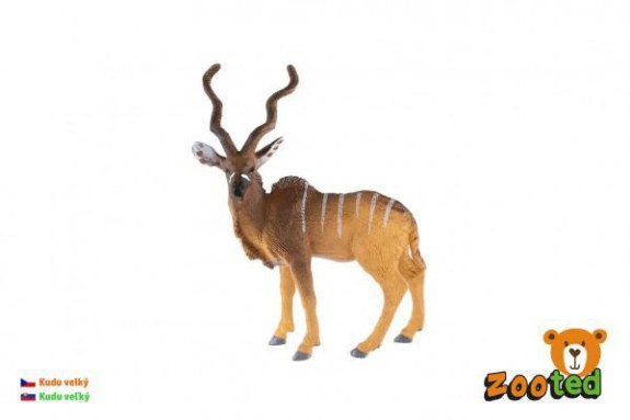 Kudu velký zooted plast 14 cm