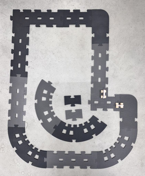 Pěnové Puzzle X Rail Nido Nido
