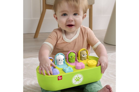Vyskakovací hračka pro jemnou motoriku Fisher Price