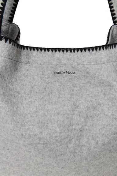 Vlněná om Bag Grey Studio Noos
