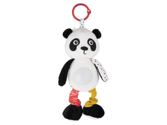 Senzorická závěsná hračka s melodiemi a lampičkou BabiesBoo panda Canpol babies