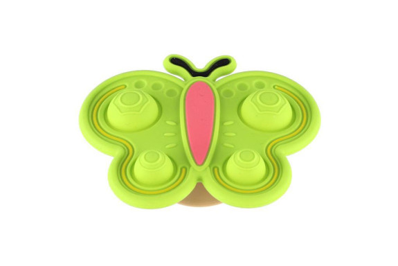 Točáček motýlek babyted silikon/plast 9 x 5,5 cm