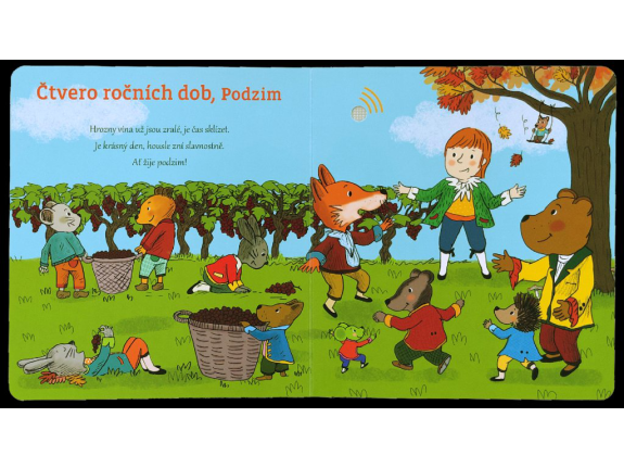 Můj malý Vivaldi Emilie Collet, ilustrace Séverine Cordier