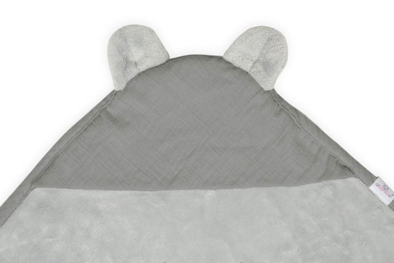 Deka s kapucí Koala mušelínová 95 x 95 cm Babymatex