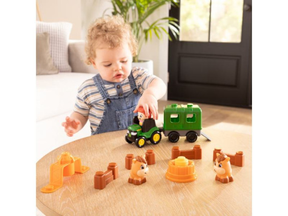 Postav si kamaráda - set s koníky John Deere Kids