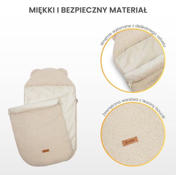 Fusak 3v1 beránkový Sensillo