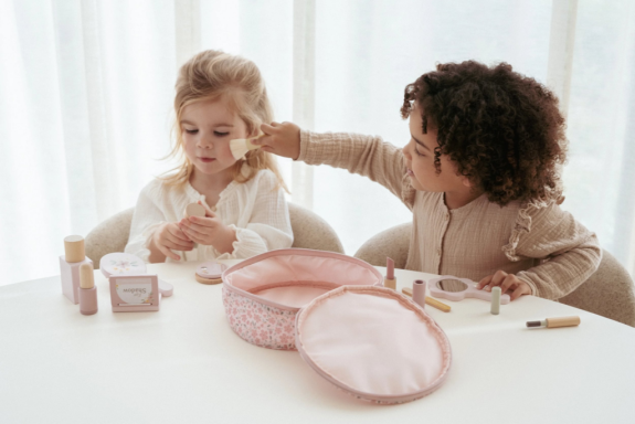 Kosmetická taštička s příslušenstvím Pink Little Dutch