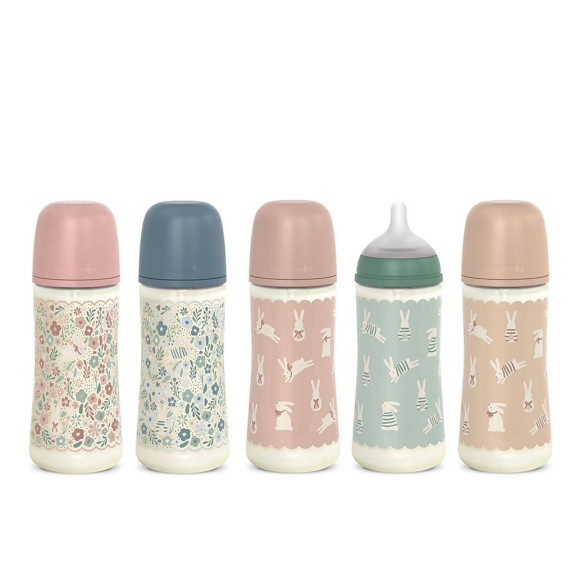 Kojenecká láhev Wonderland New 360 ml Fyziol průtok L Suavinex