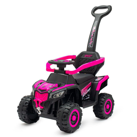 Dětské elektrické odrážedlo Baby Mix Ruggy s vodící tyčí
