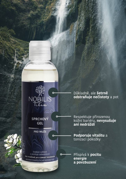 Sprchový gel pro muže 500 ml Nobilis Tilia