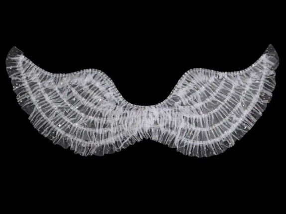 Andělská křídla textilní 68 x 27 cm