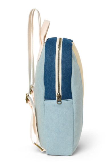 Patchwork Mini Backpack - batůžek Denim Studio Noos