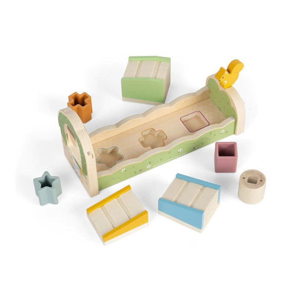 Motorická rampa s veverkou Bigjigs Toys