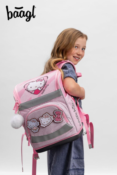 Školní aktovka Zippy Plus Hello Kitty Sweet Leopard GRS Baagl