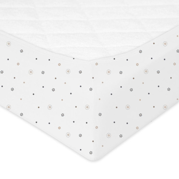 Nepromokavé prostěradlo jersey Print 70 x 140 cm Babymatex