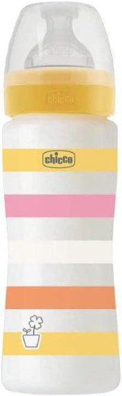 Láhev kojenecká Well-being silikon 330 ml Chicco