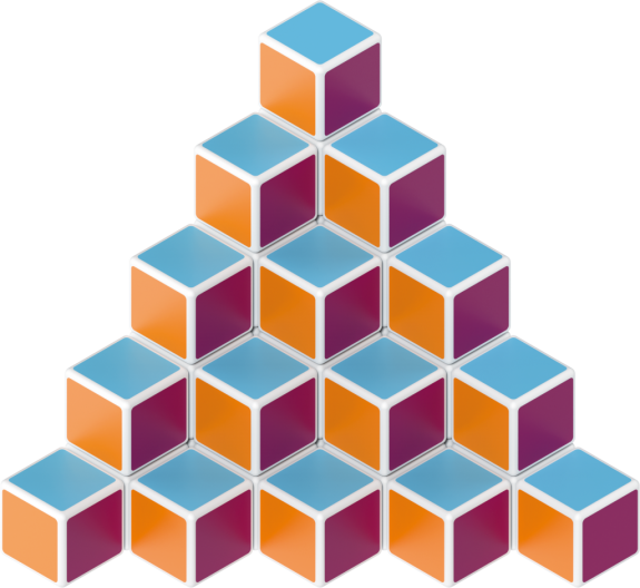Geomag Magicube Art 64 dílků