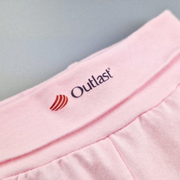 Polodupačky tenké Outlast® UV 50+ Růžová baby