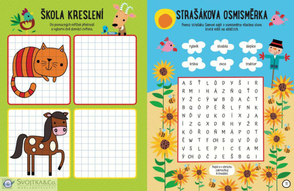 Trojrozměrné samolepky Na farmě