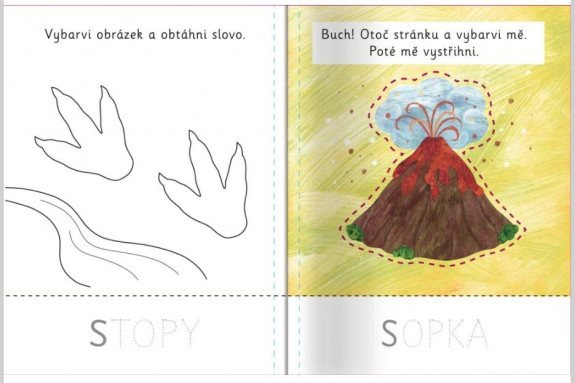 Začínám stříhat Dinosauři