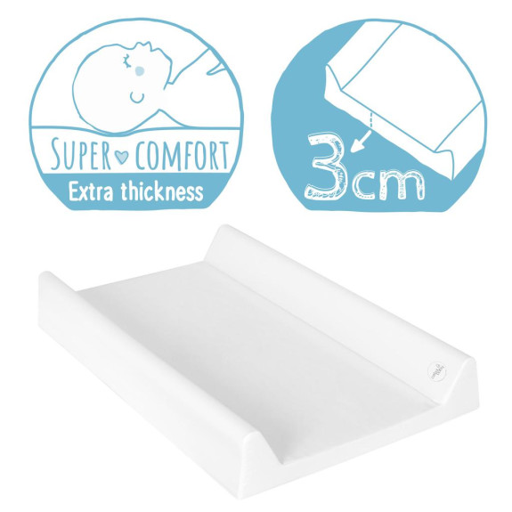 Přebalovací podložka 2-hranná s pevnou deskou 50 x 70 cm Comfort Ceba