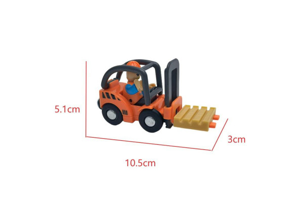Sada stavebních vozidel s figurkami 2Kids Toys