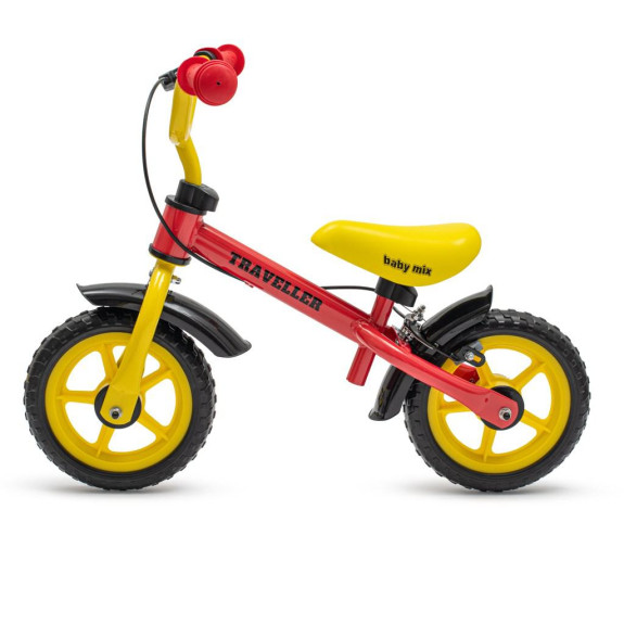 Dětské balanční kolo s brzdou Traveller Baby Mix