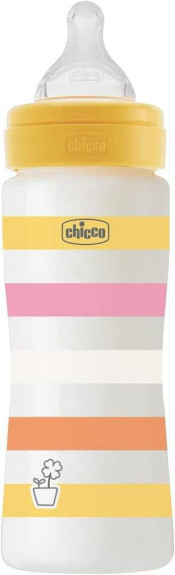 Láhev kojenecká Well-being silikon 330 ml Chicco