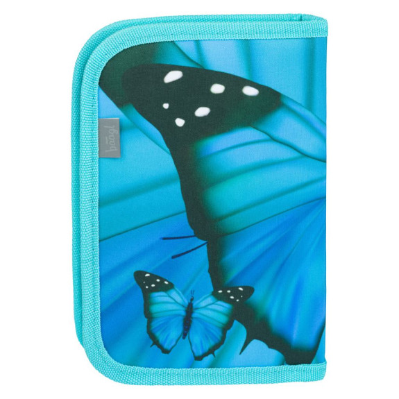 Školní penál jednopatrový Butterfly Baagl