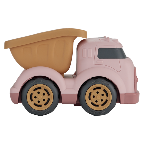 Náklaďák se sklápěčkou Pink Little Dutch