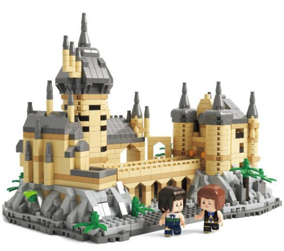 Stavebnice mini Magický hrad 1 132 ks Koco
