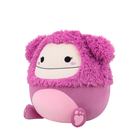 Squishmallows Růžový Bigfoot - Nanette, 35 cm