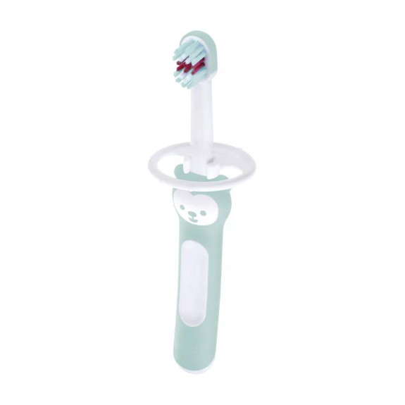 Mam Baby´s Brush - dětský zubní kartáček 6m+ s bezpečnostním krytem