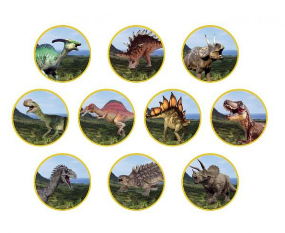 Bublifuk 50 ml dinosauři 11 cm