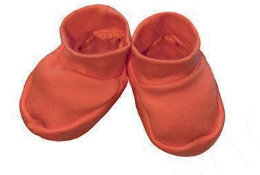Kojenecké bavlněné capáčky uni korálové Baby Service