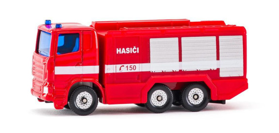 Česká verze - set mix policie, hasiči, ambulance Siku