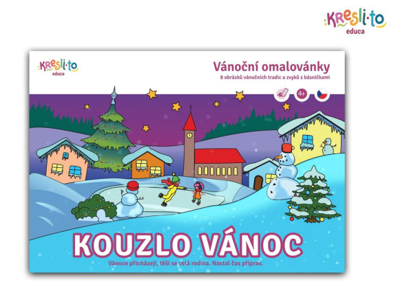 Omalovánky Kouzlo Vánoc