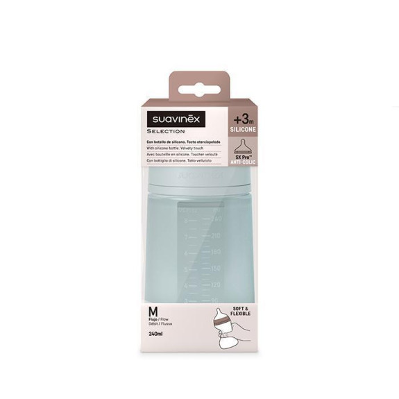 Kojenecká láhev 240 ml M Colour Essence Suavinex