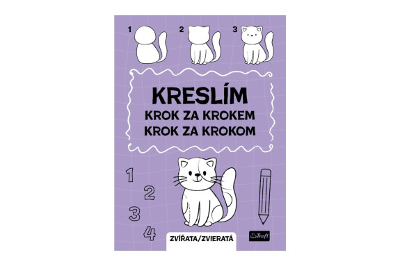 Pracovní sešit Kreslím krok za krokem zvířata