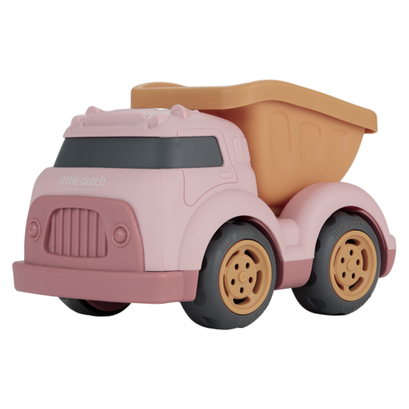 Náklaďák se sklápěčkou Pink Little Dutch