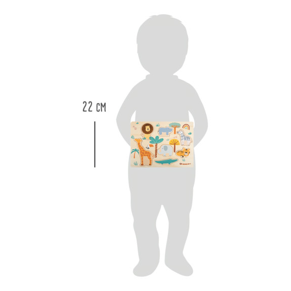 Vkládací puzzle Safari small foot
