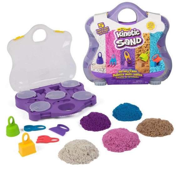 Kinetic Sand kufřík s doplňky