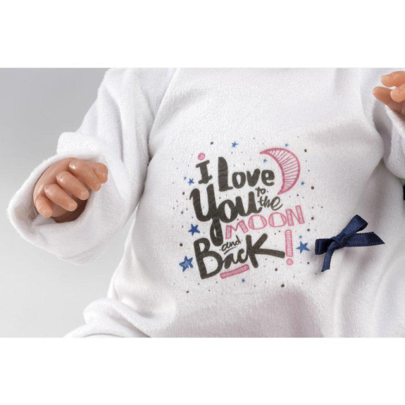 New Born 74050 Llorens - realistická panenka se zvuky 42 cm