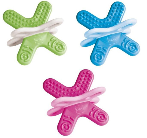 Kousátko Bite & Relax Fáze 2 (zadní zoubky) se sterilizačním boxem MAM 4m+